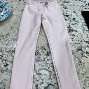 Cat & Jack Light Pink fleece lined  Leggings